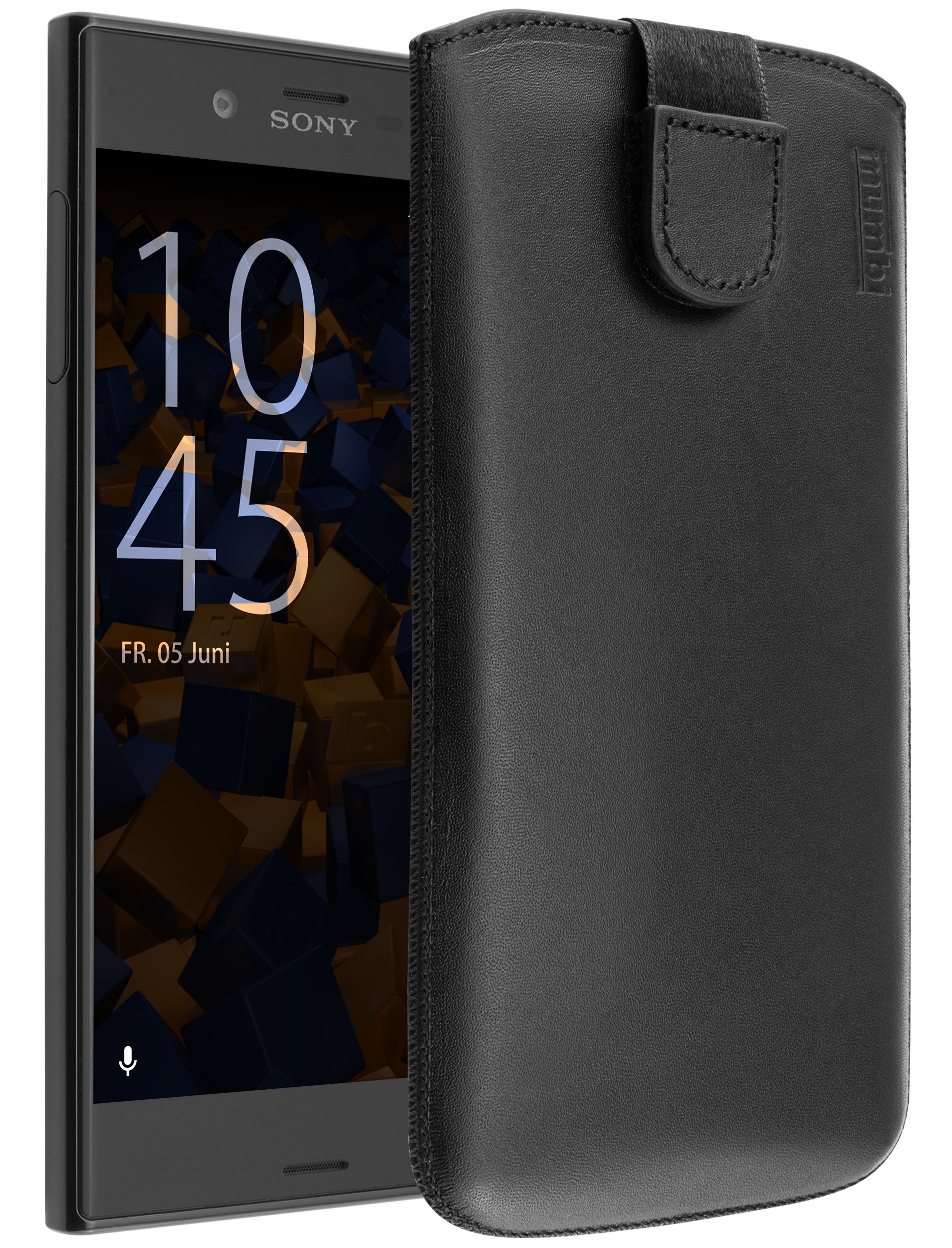 mumbi leather phone case for Sony Xperia black Xperia XZ/XZs — image 1