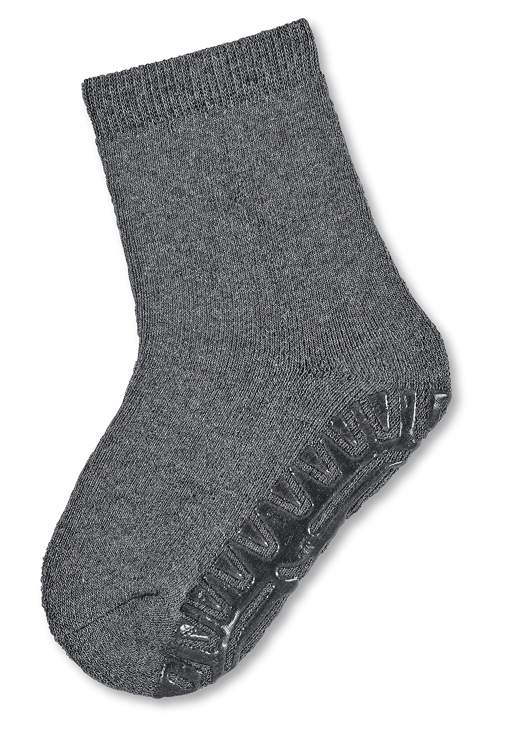 Sterntaler Baby Boys Baby Girls Fli Soft Uni Socks, Grau (Anthrazit Melange 592), 17/18 (Manufacturer Size: 6-12 Months) Socks, Grey (Anthrazit Melange 592), 6-9 Months (Manufacturer Size: 18)