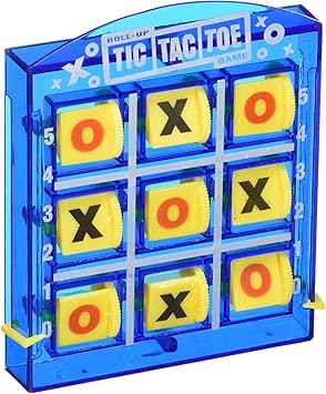 Jaru Jr3256 Pocket Size Travel Tic Tac Toe 2 Player Game with Sliding Scorekeepers