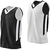 Liberty Imports Reversible Men's Mesh Athletic Basketball Jersey Single for Team Scrimmage