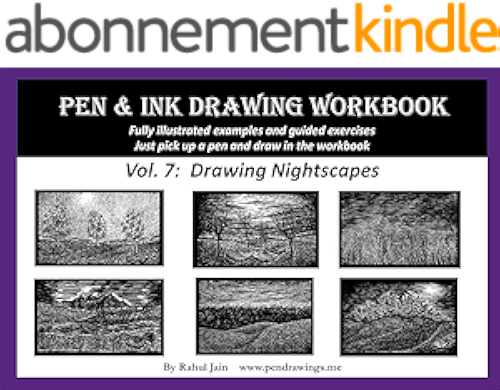Download Pen and Ink Drawing Workbook Vol. 7: Learn to Draw Nightscapes (English Edition) PDF