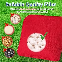 EunHo Dual Sided Cornhole Bags Set of 8 Regulation