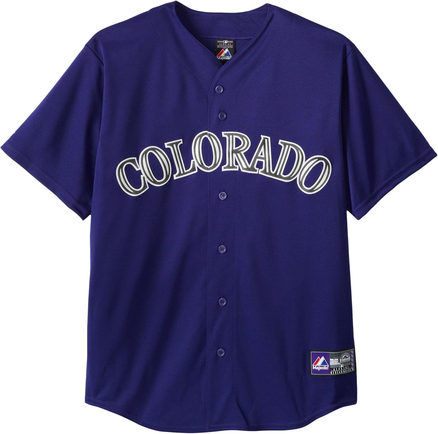 MLB Colorado Rockies Alternate Replica Jersey, Purple