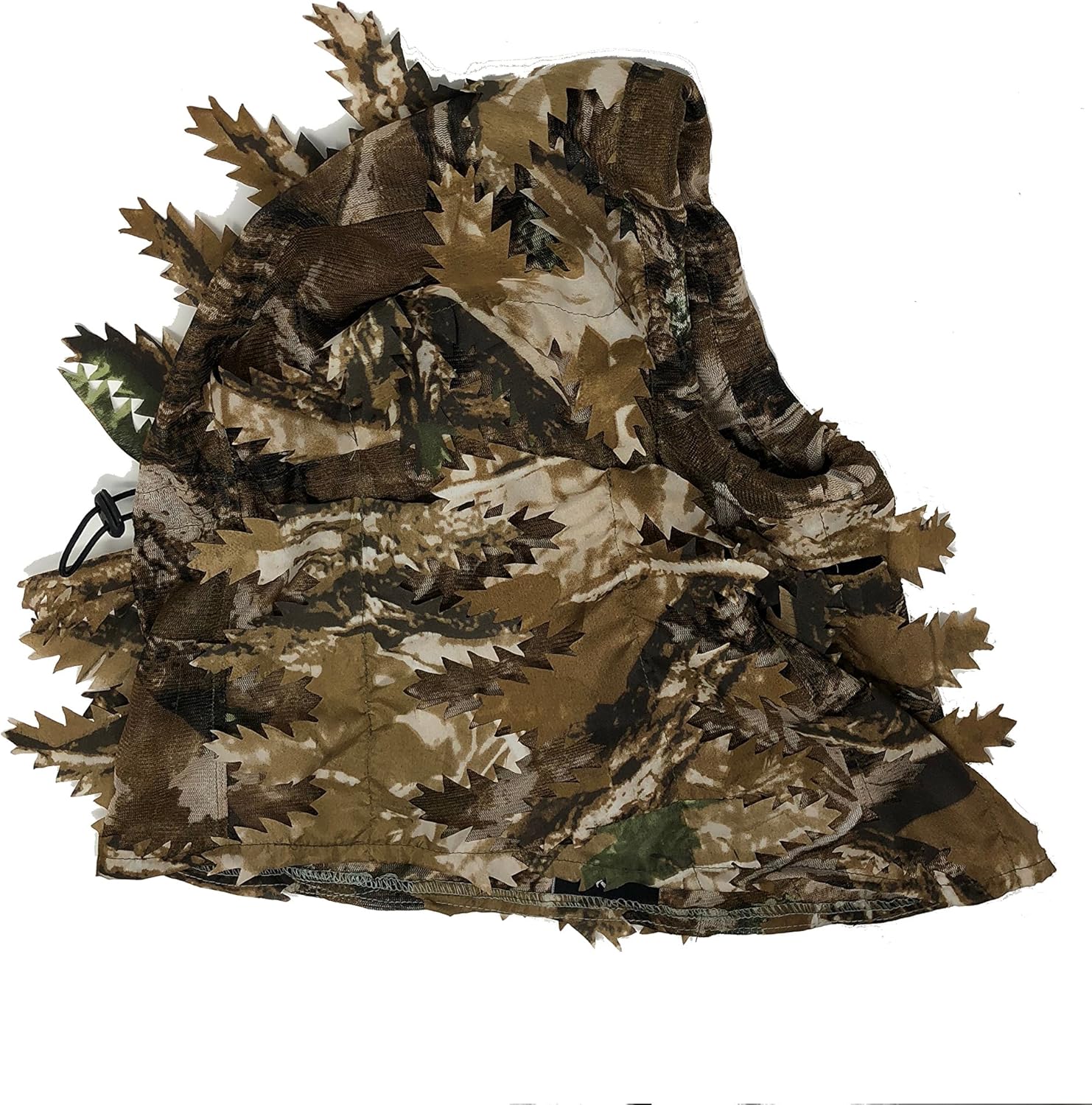 Arcturus Camo 3D Leaf Ghillie Camouflage Mask. Leafy, Full Coverage, Breathable Hunting Mask with Customizable Fit. Great for Turkey Season! (Forest Mix) : Sports & Outdoors