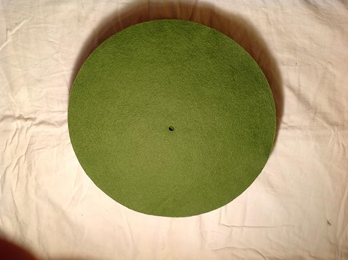 10" Replacement Felt Cover for Phonograph Turntable Home