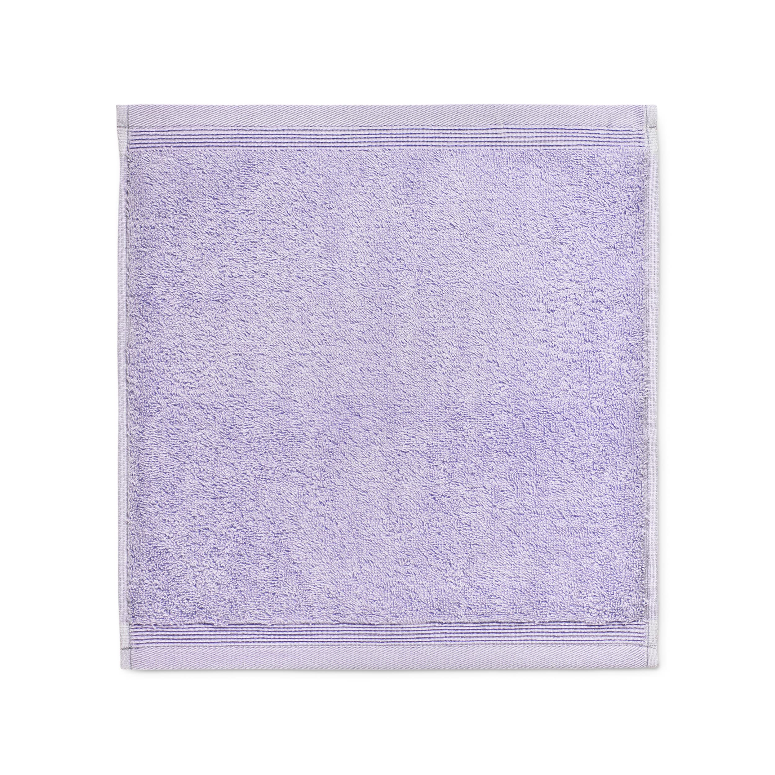 Möve Superwuschel soap cloth 30 x 30 cm made of 100% cotton, lilac
