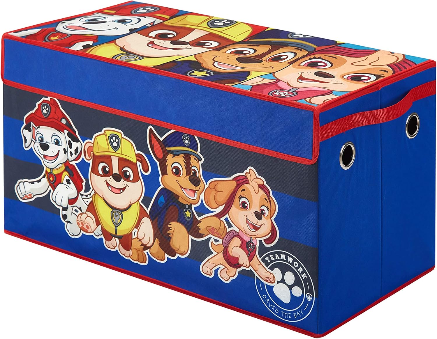 paw patrol collapsible storage trunk