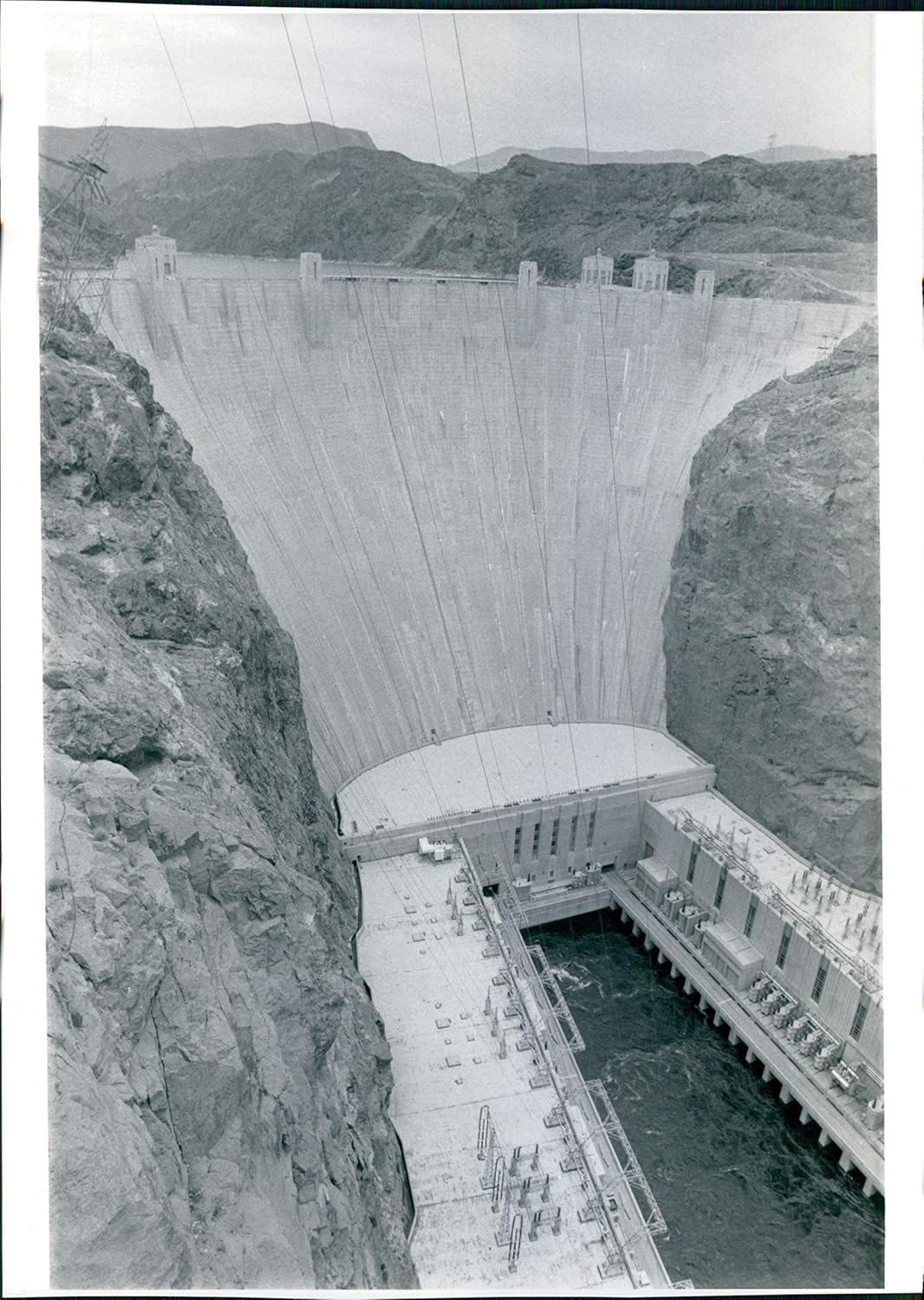 Vintage Photos 1985 Hoover Dam Lake Mead Ar Colorado River Tad Bartimus 8X10