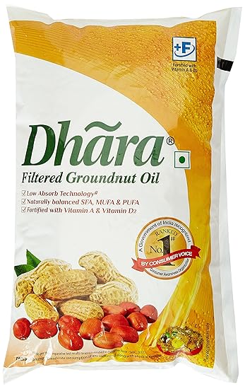 Dhara Oil, Groundnut 1L