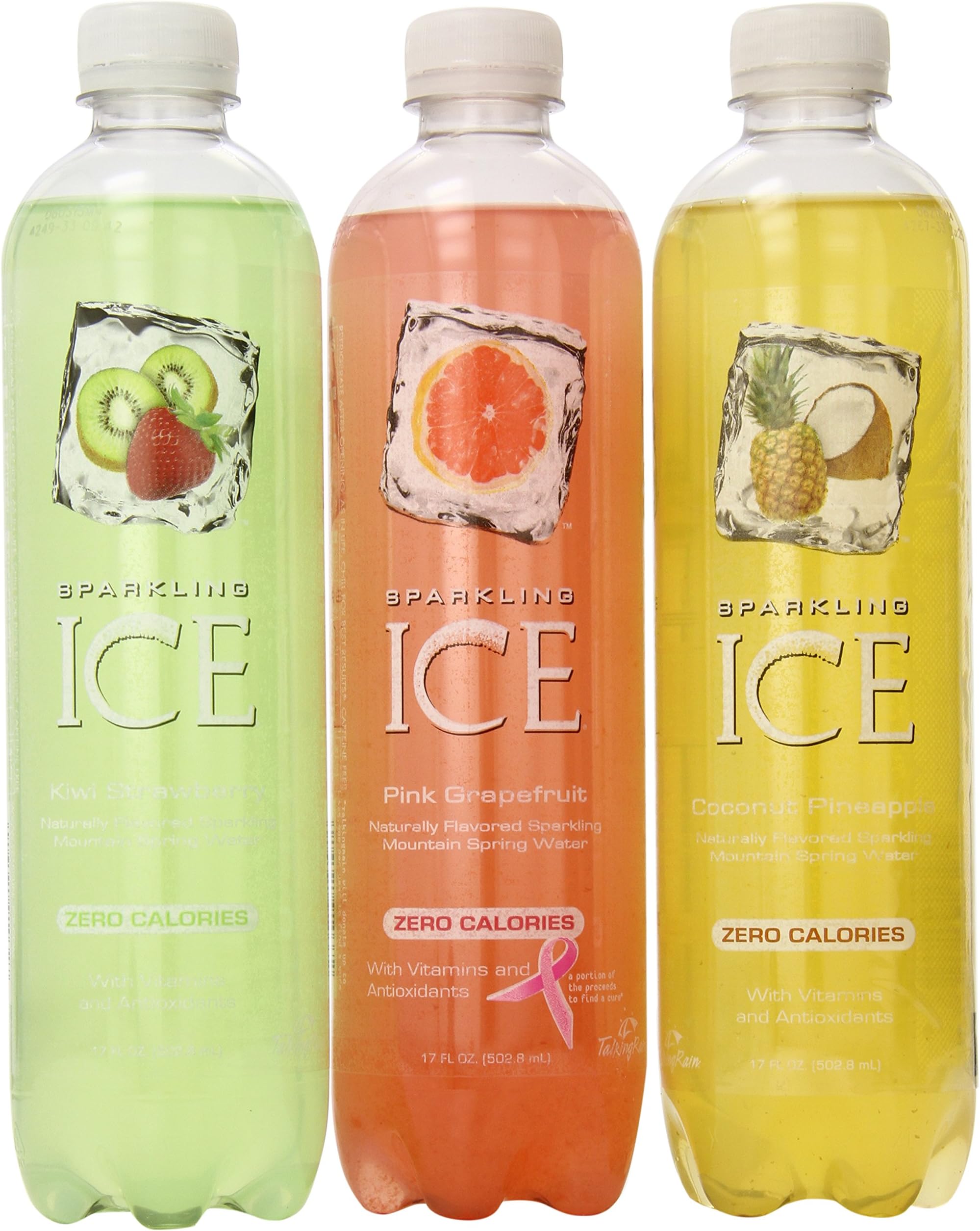 TalkingRain Sparkling Ice Water Tropical Pack, 306 Fluid Ounce