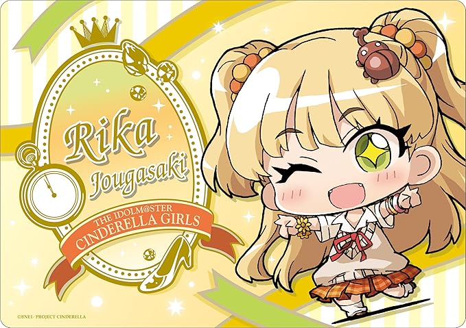 Amazon ミニッチュ アイドルマスター シンデレラガールズ マウスパッド 城ヶ崎莉嘉 シンデレラプロジェクトver アニメ 萌えグッズ 通販