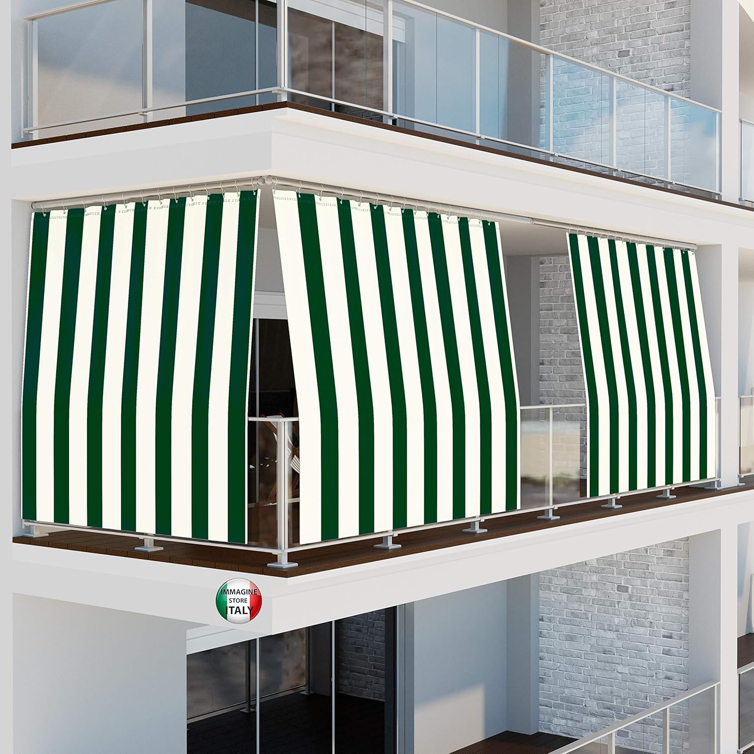 Tenda Da Sole Per Esterno Con Anelli
