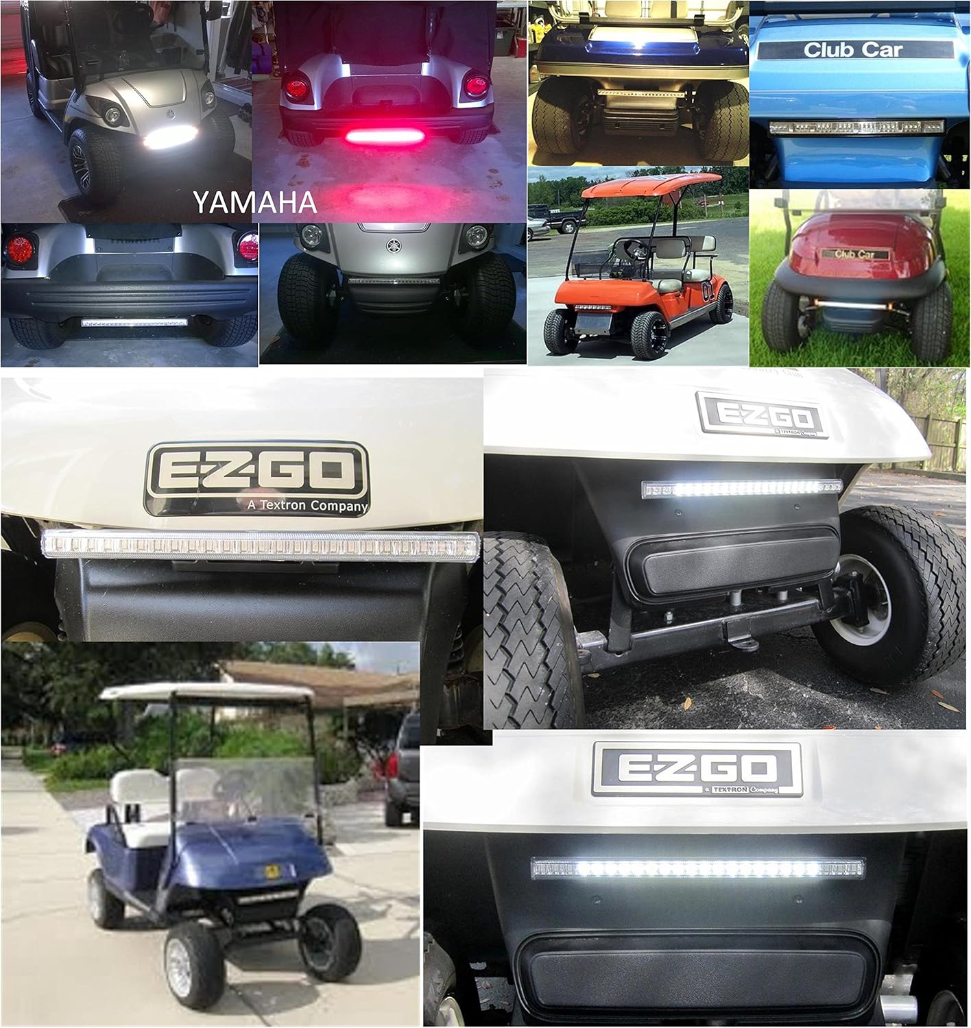 Amazon.com: TecScan LiTESeasy MAX Golf Cart Remote Control Lights & All  Signals Kit: Sports & Outdoors