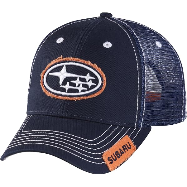 Amazon.com: Subaru Genuine Logo Recycled Mountains Flat Bill Cap