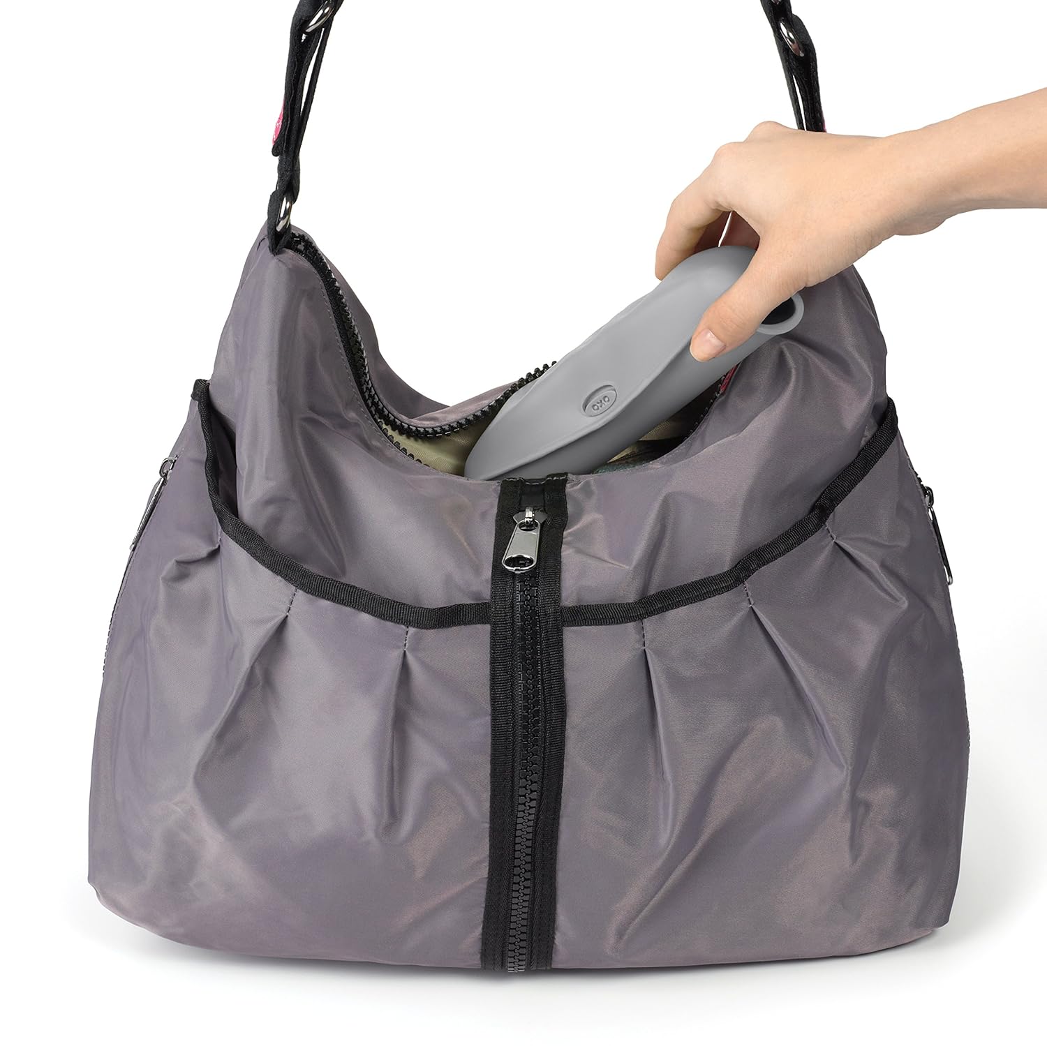 oxo tot waterproof silicone roll up bib