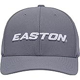 Easton | Wordmark Logo Hat | 6-Panel Stretch Snapback | Grey