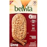 Belvita Brown Sugar Biscuits 1.76 oz 30 -Count Pack, cinnamon, 52.8 Ounce, (Pack of 4)