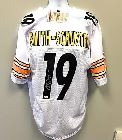 juju smith schuster white jersey
