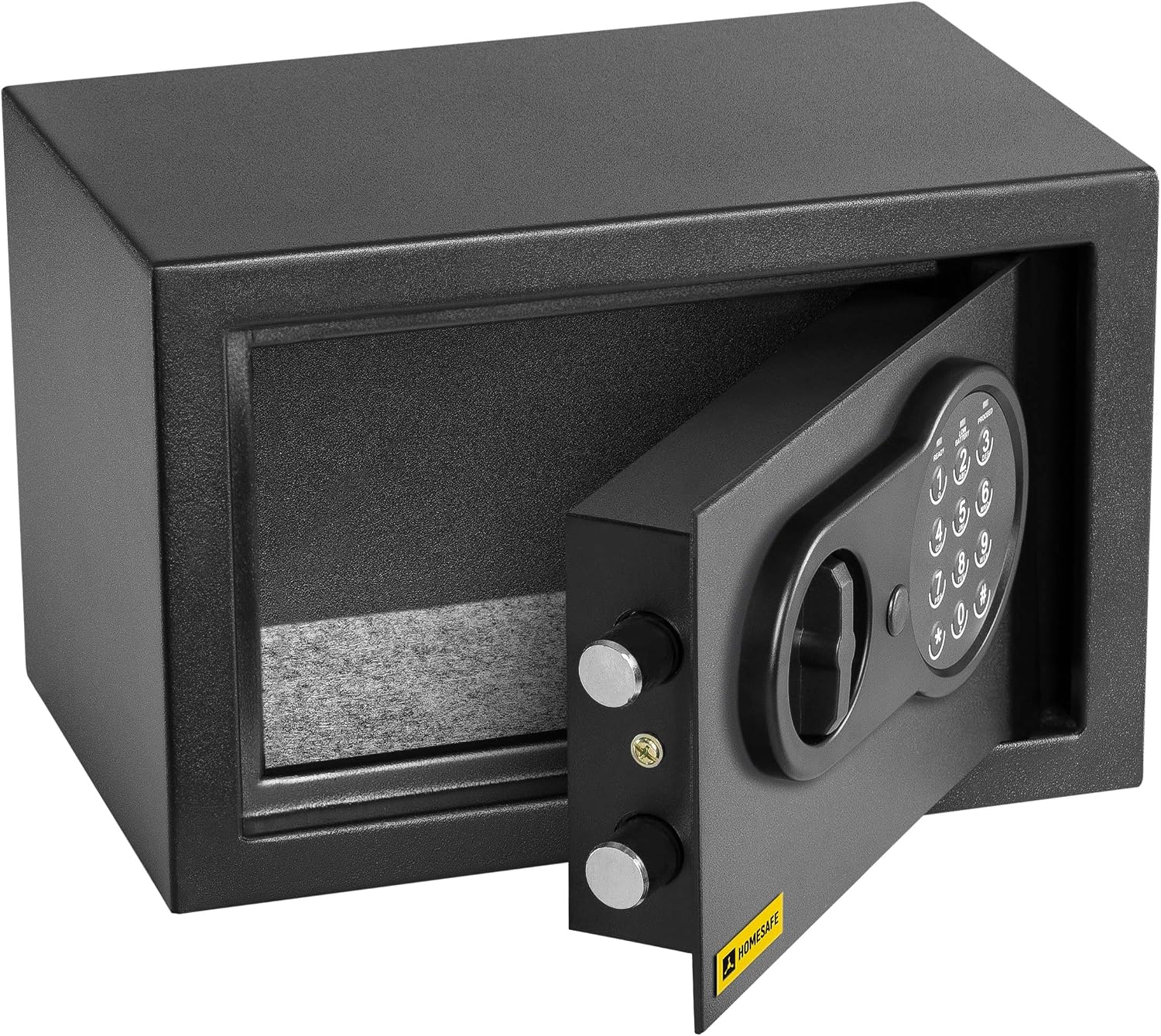 HomeSafe HV20E Digital Safe Box with Electronic Lock, 20x31x20cm (HxWxD) - Image 5