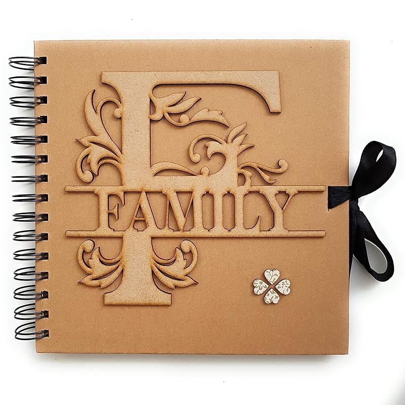 8x8 Scrapbook Album 'FAMILY' perfect Mother's Day Gift