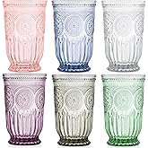Yungala Multi-colored Highball Drinking Glasses