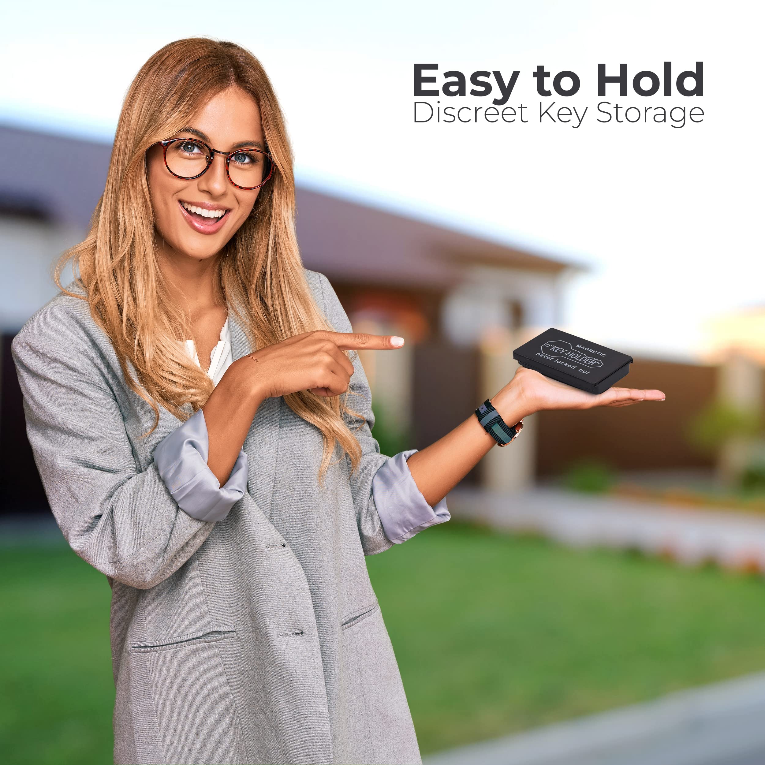 RamPro Hide A Key Key Holder Under Car Hide A Key for Your