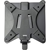 VIVO Adapter VESA Mount Quick Release Bracket Kit, Stand Attachment and Wall Mount Removable VESA Plate for Easy LCD Monitor and TV Screen Mounting, Stand-VAD2