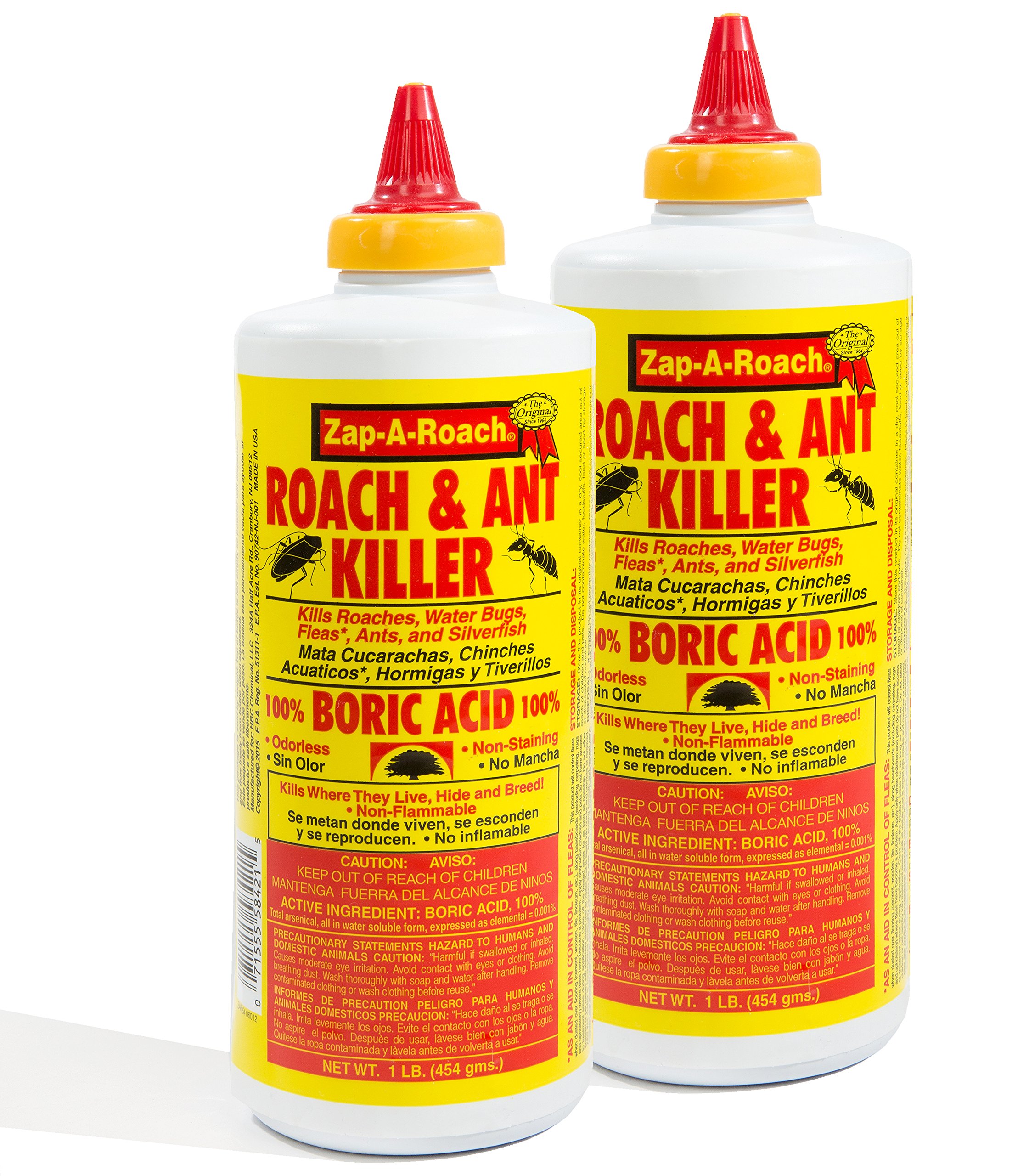 ZapARoach Boric Acid Roach and Ant Killer Odorless and NonStaining