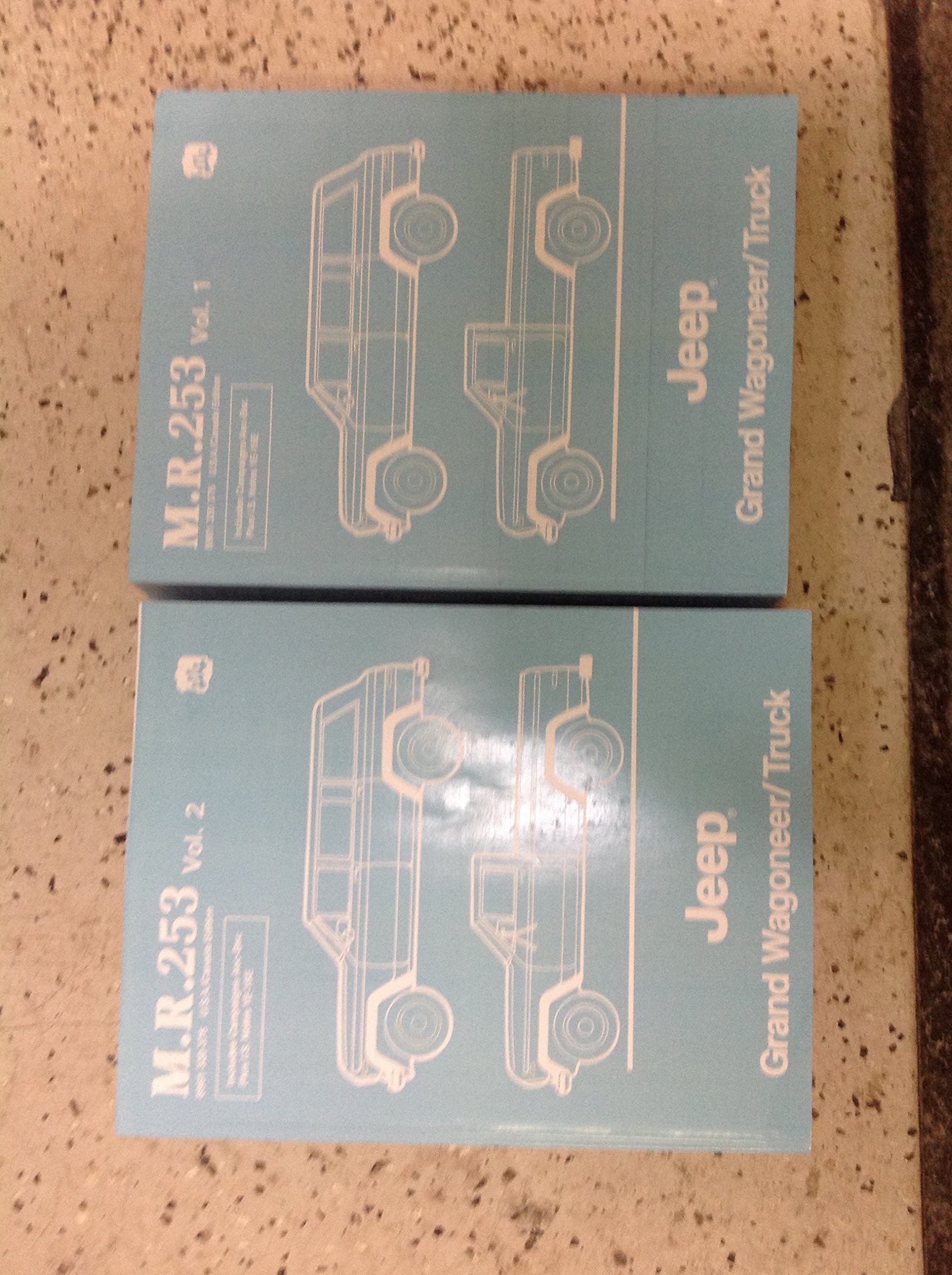 1984 1985 JEEP Grand Wagoneer Truck Service Shop Repair Workshop Manual NEW  Paperback – 2014