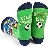 Lavley Funny Socks for Sports Fans and Players - Cool Novelty Gifts for Men, Women, & Teens