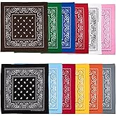 Bioworld Lightweight Multicolored 22"x22" 12-Pack Bandana Set