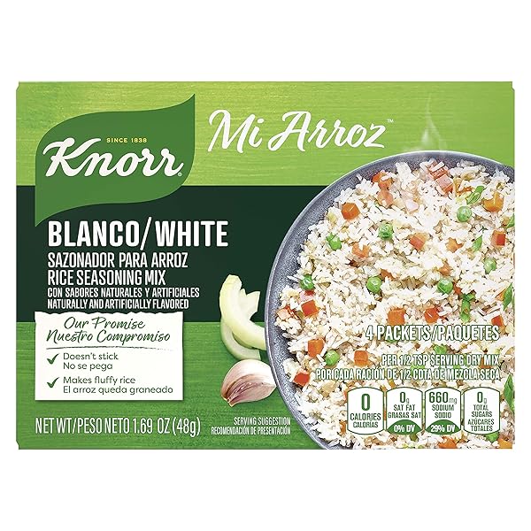 KNORR MI ARROZ RICE SEASONING MIX ADD AUTHENTIC...