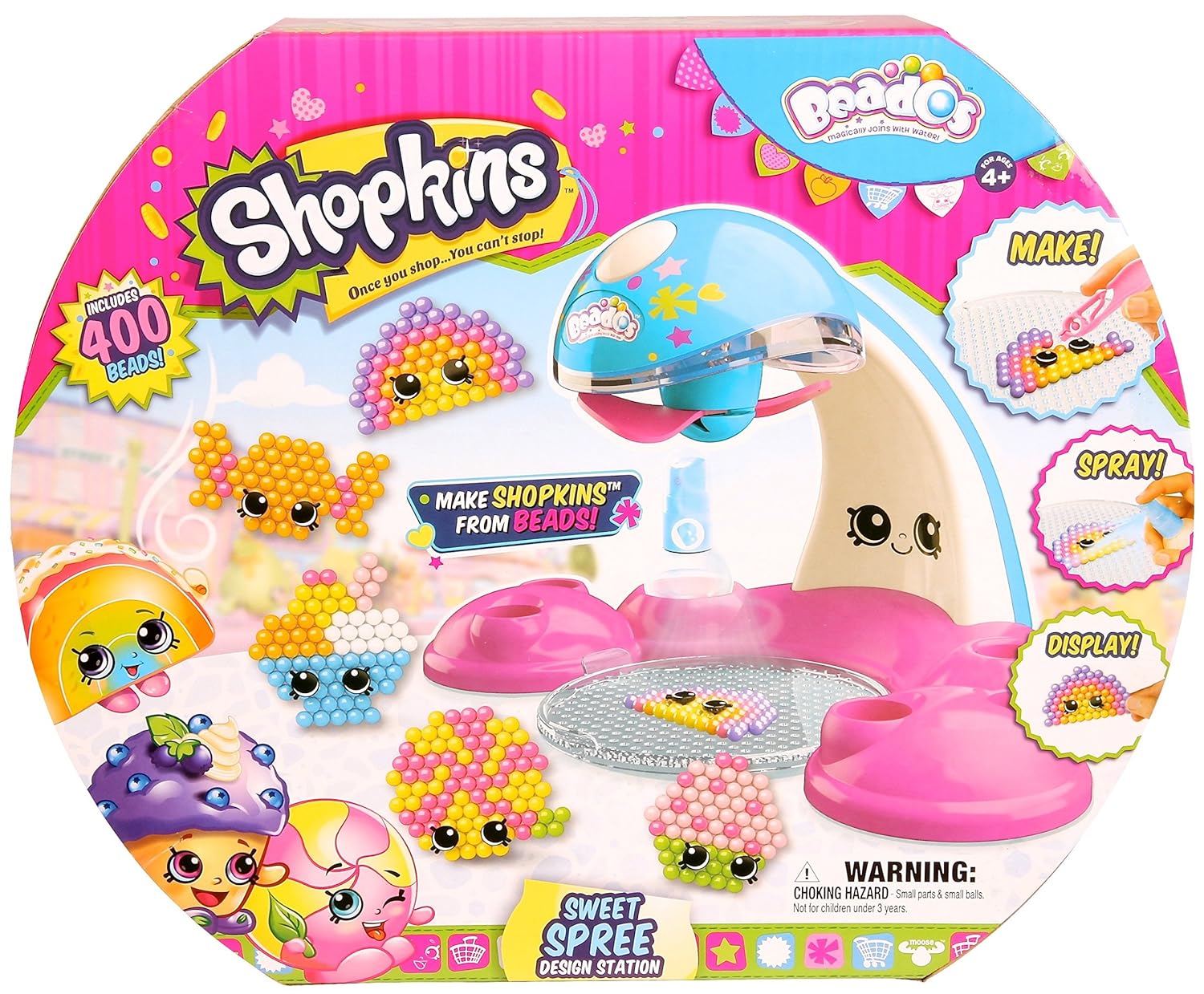 Beados Shopkins Series 3 Quick Dry Design Studio Amazon.de Spielzeug