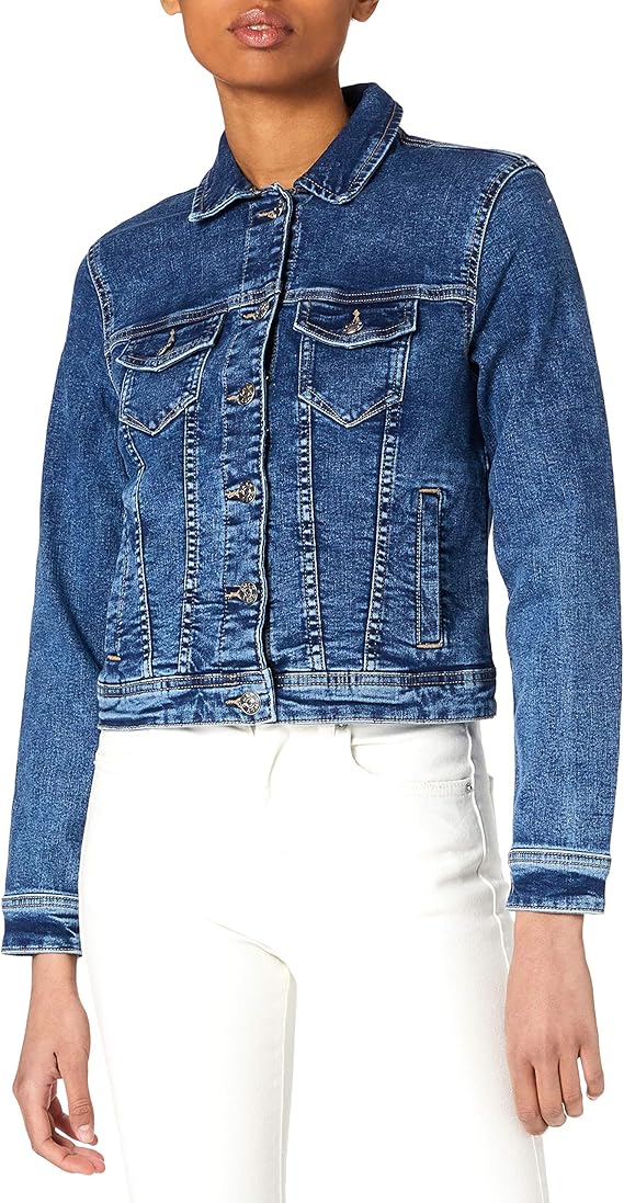 ONLY Petite Women's Denim Jacket Amazon.co.uk Clothing
