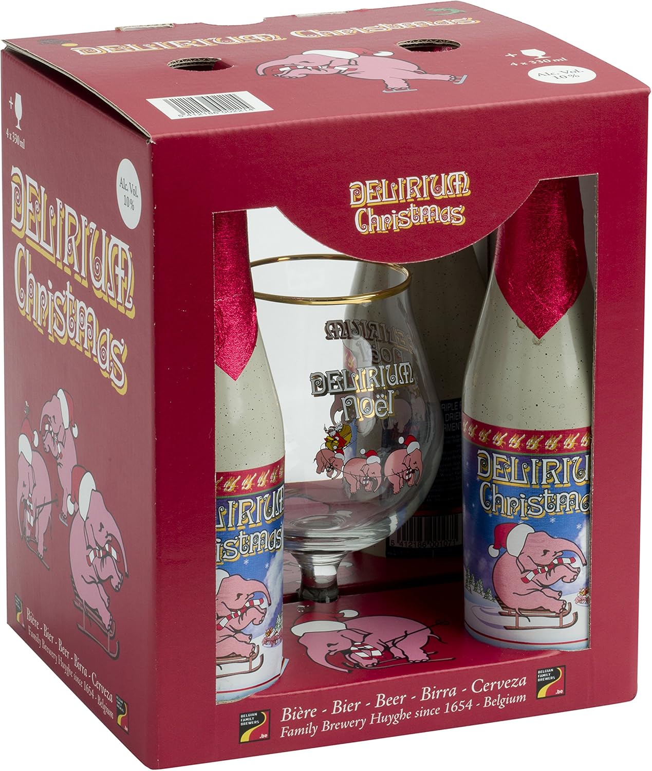 Delirium Tremens Christmas Gift Pack, 4 x 330 ml Amazon.co.uk Grocery