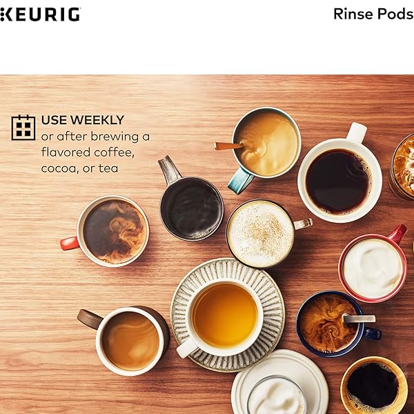 KEURIG PODS REDUCES FLAVOR CARRY OVER, COMPATIBLE CLASSIC/1.0 & 2.0 K-CUP COFFEE MAKERS