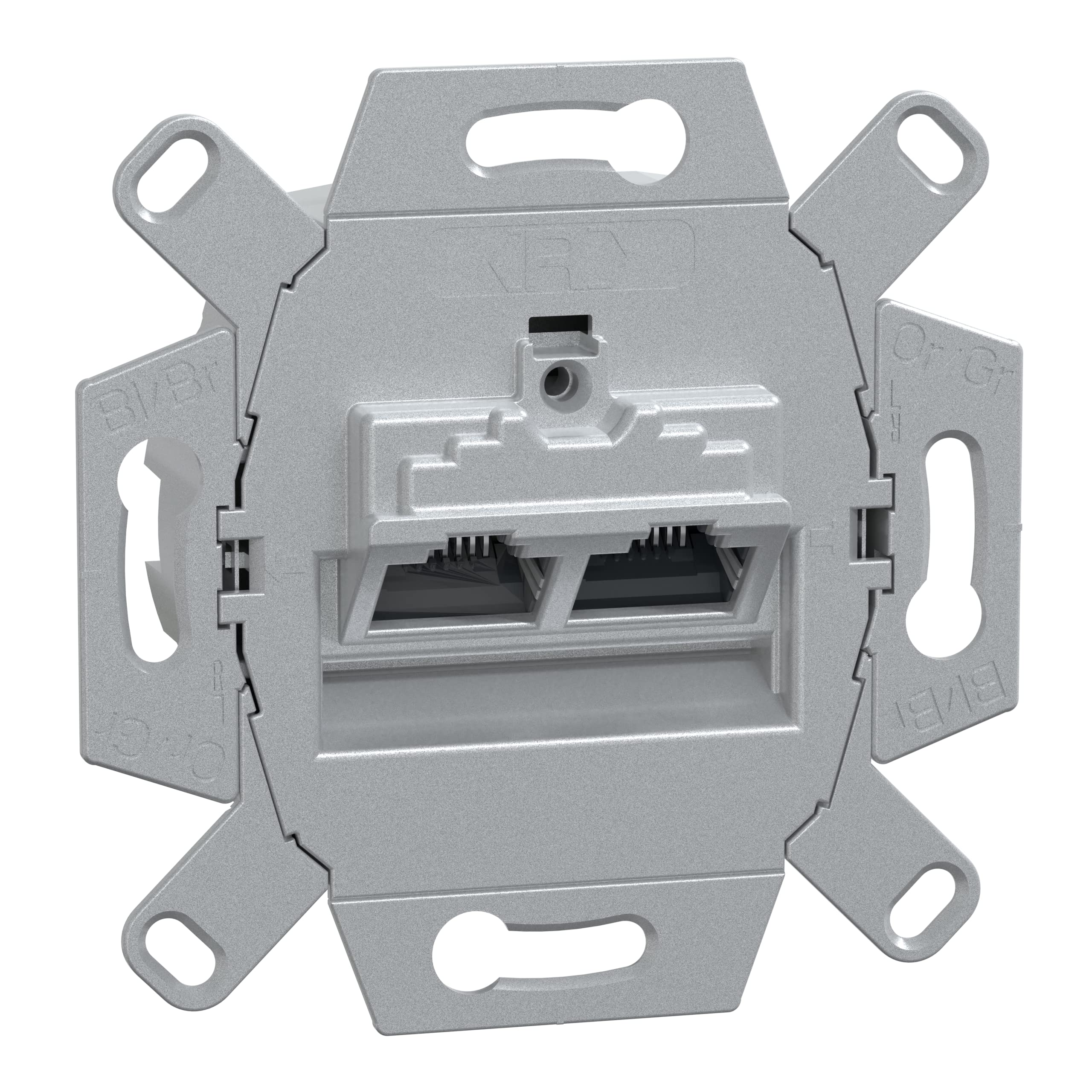 Merten 465706 UAE-Einsatz 8/8 Kat 6, white