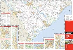 Rand McNally Easy to Read: South Carolina State Map