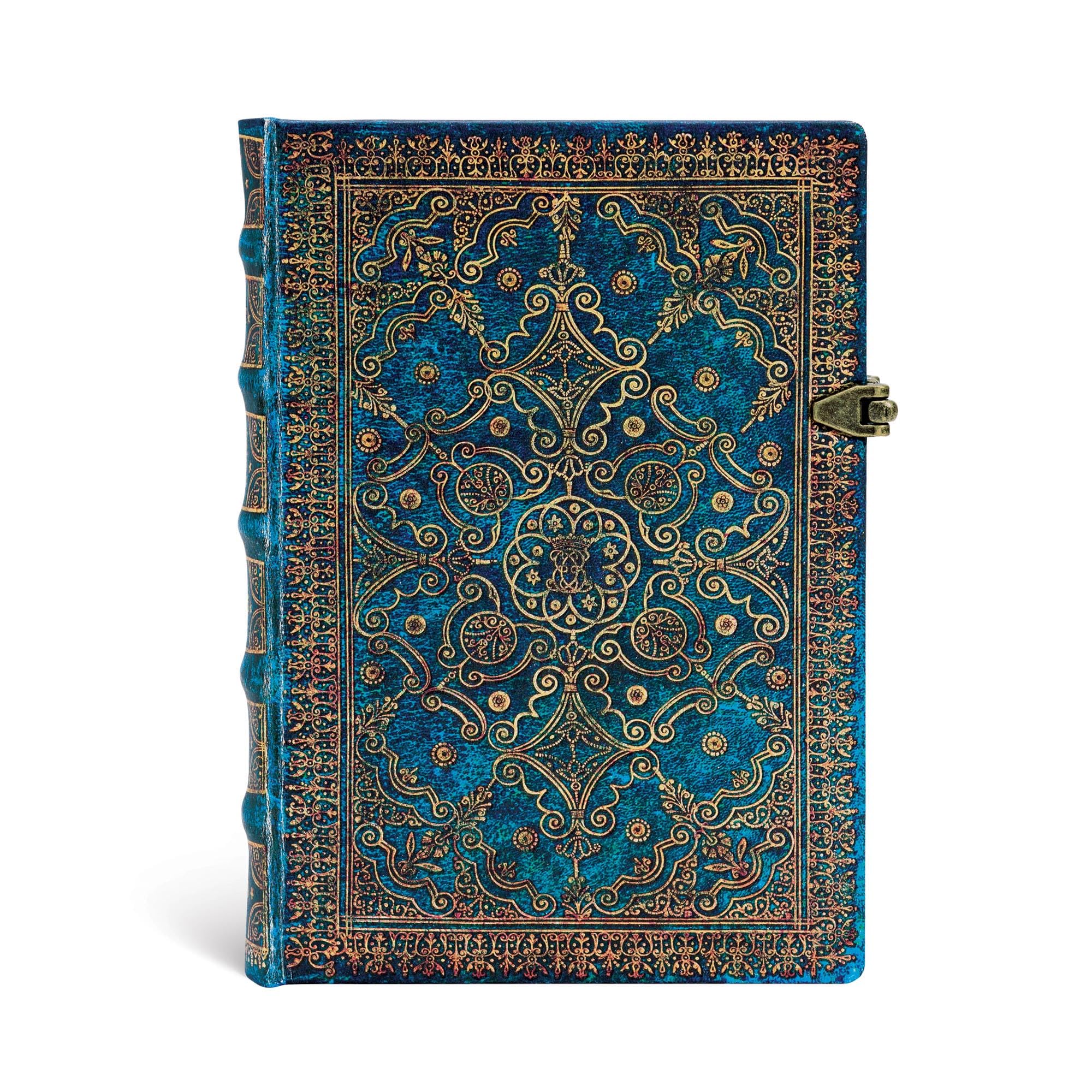 Paperblanks Azure (Equinoxe) Midi Lined Hardcover Journal (Clasp Closure)