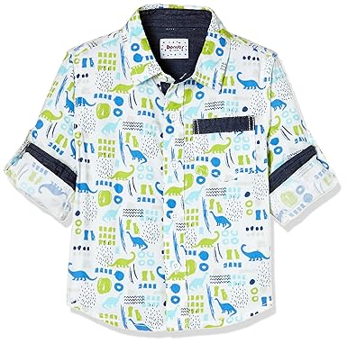 Baby Boys Plain Regular Fit Shirt