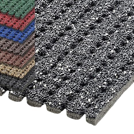 etm® Sicherheitsmatte gegen Glätte | rutschfeste Granulat Beschichtung | deutsches Qualitätsprodukt | 120 cm Breite | viele F