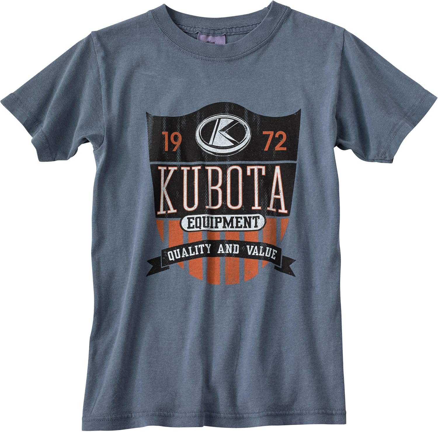 Kubota Equipment Youth Tee Shirt (Large) Clothing