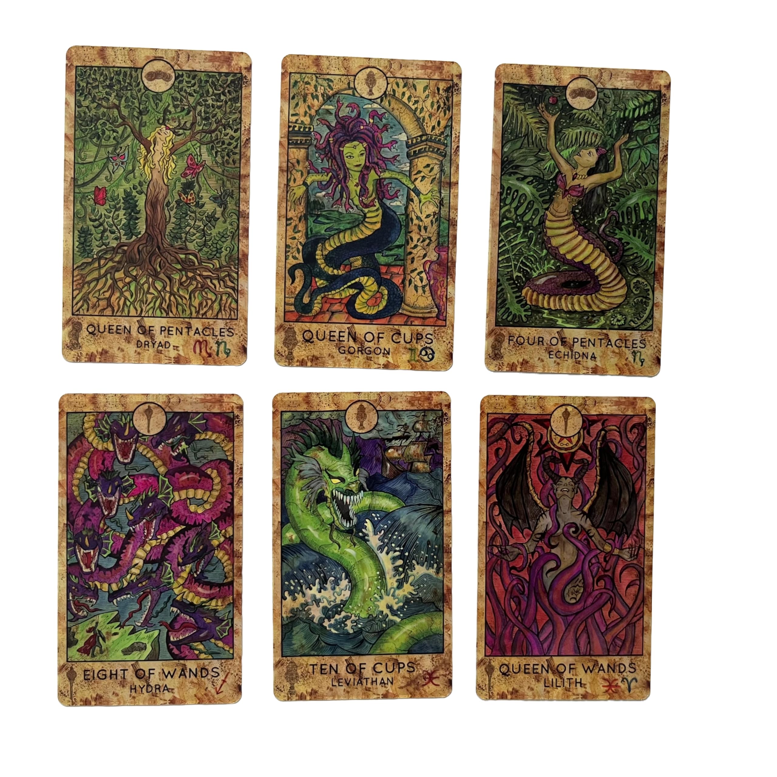 Mythic Tarot & Guide | Authorized and Authentic Printing of Vera Petruk's Work