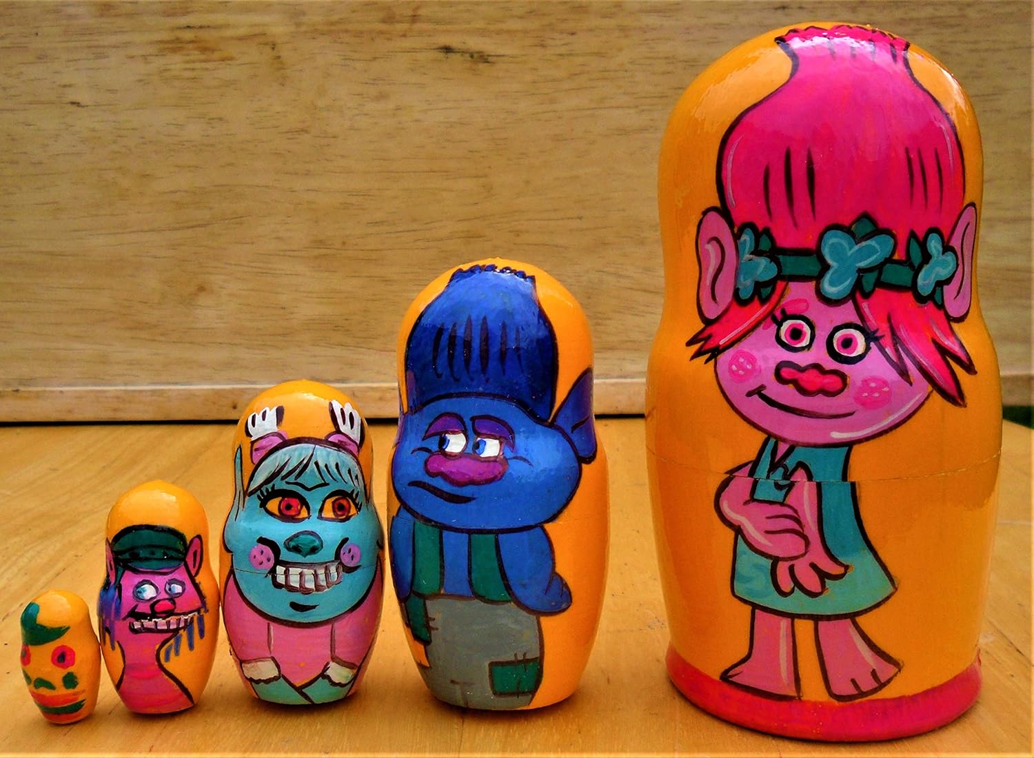 trolls nesting dolls