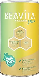 BEAVITA Vital Plus Sabor Café con Leche | 572g en polvo | Delicioso batido para perdida