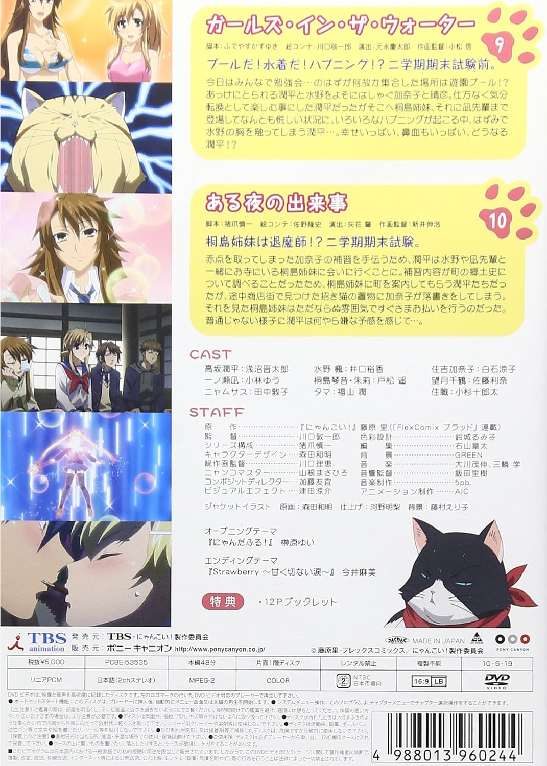 Amazon Com にゃんこい 5 Dvd 通常版 Movies Tv