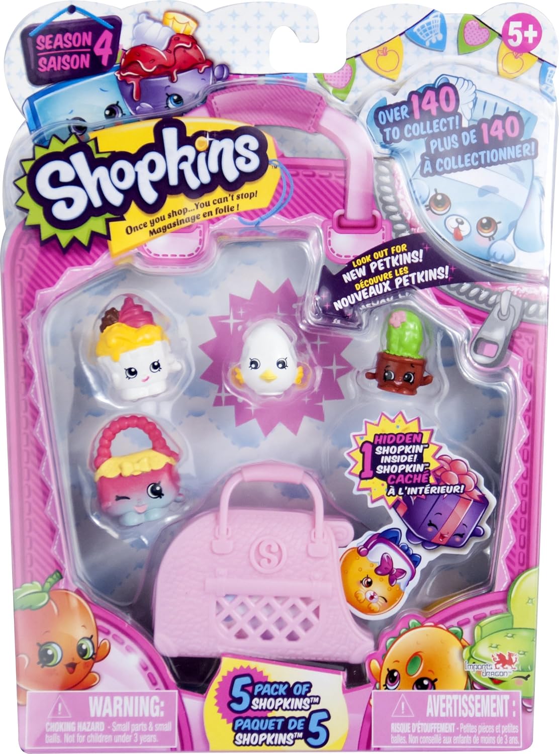 Shopkins Season 4 NEW Shopkins/Petkins 5 Pack Amazon.de Spielzeug