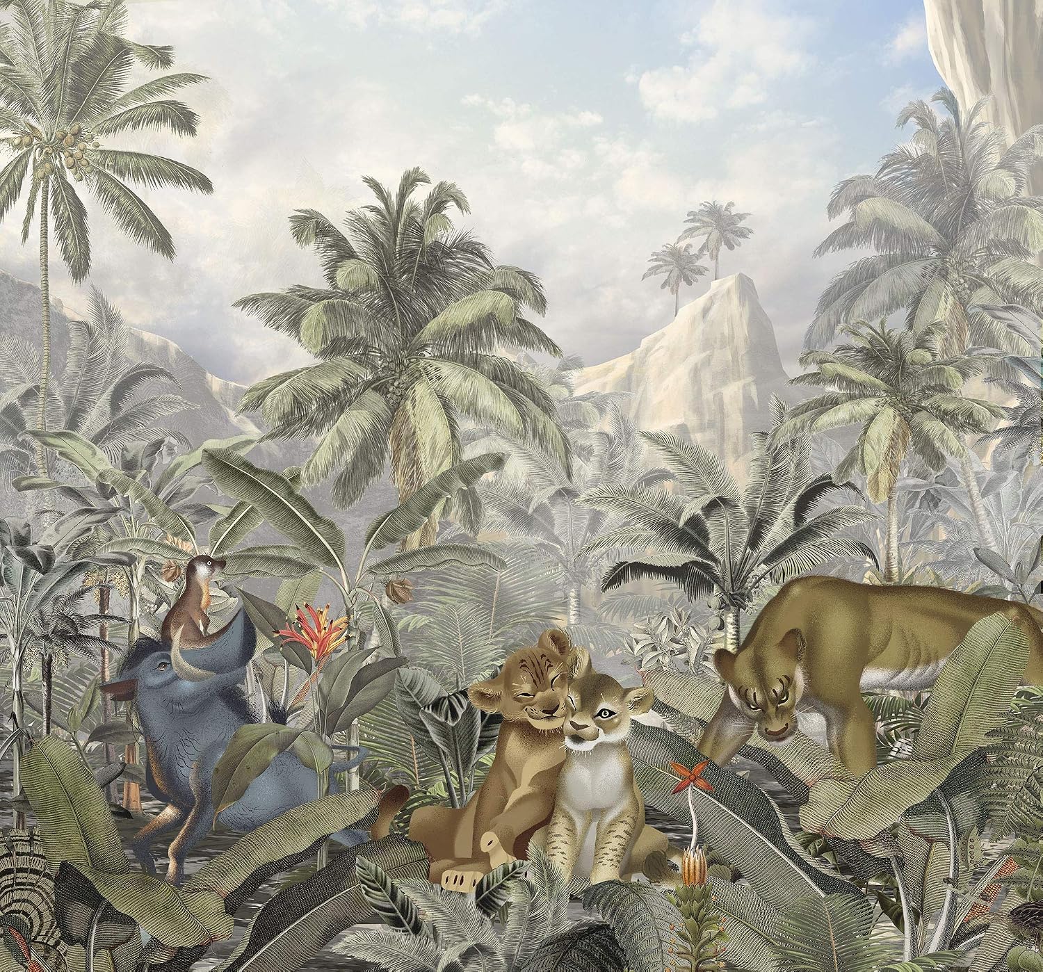 Komar Disney DX6-022 Non-Woven Photo Wallpaper, Colourful, 300 x 280 cm (Breite x Höhe), Bahnbreite 50 cm - Image 3