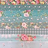 8Pcs 20" x 20" Cotton Fabric DIY Making Supplies