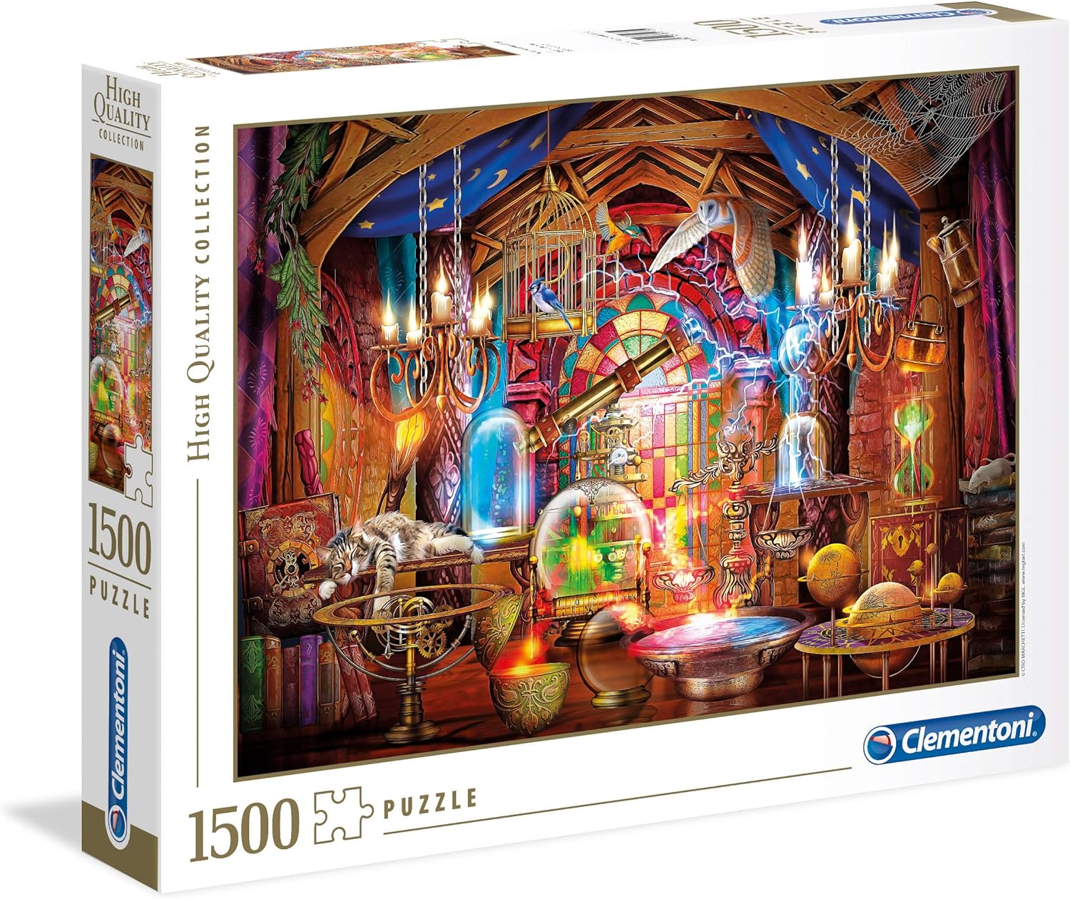 Clementoni Puzzle 1500 Pieces Wizard's 31813 Toys